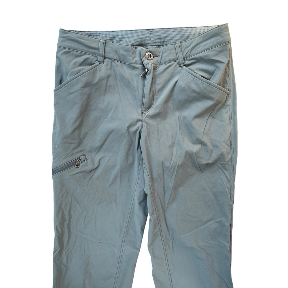 Patagonia Women's Size 2 Gray Nylon Quandary Straight Leg‎ Outerwear Pants - Picture 2 of 9
